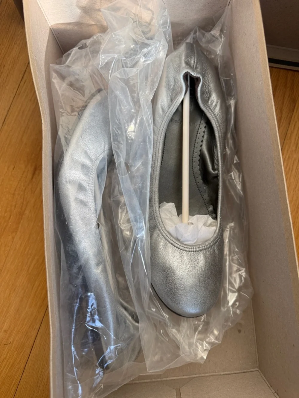 Vintage Italian new with box Marsala ballet flats sz 7.5